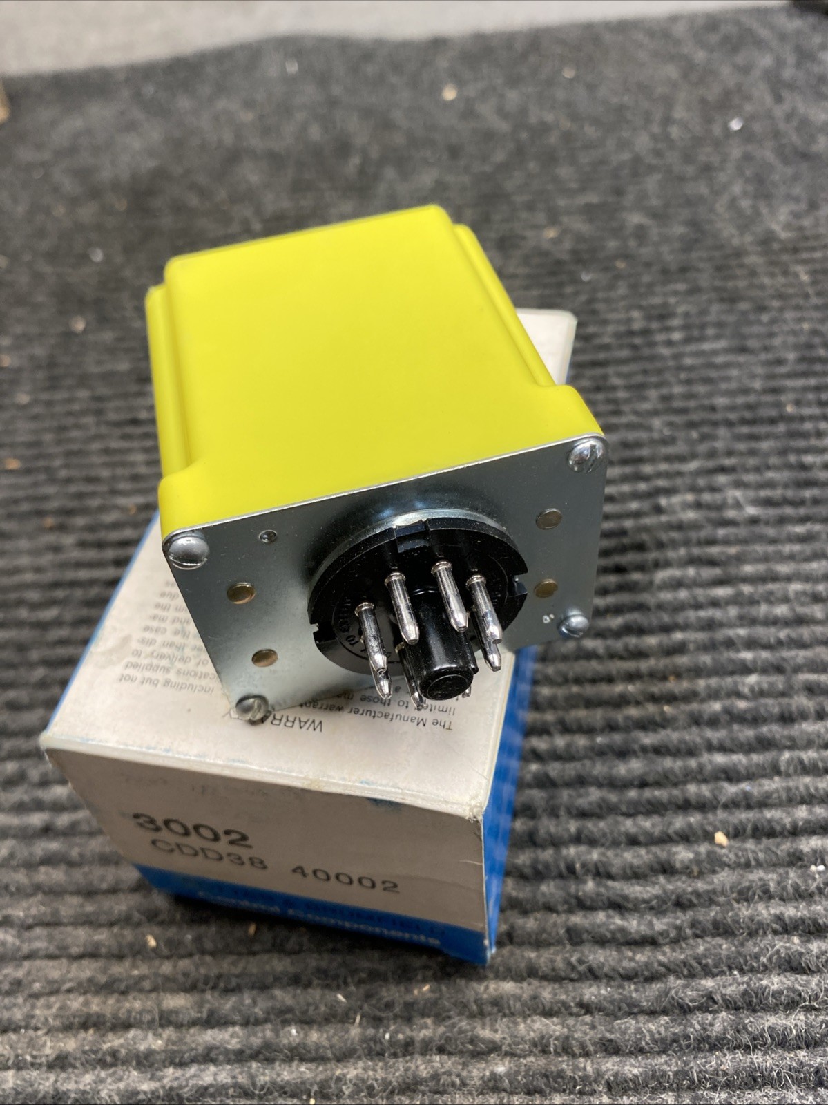 Potter Brumfield CDD-38-40002 Plug-in Time Delay Relay 120v-ac