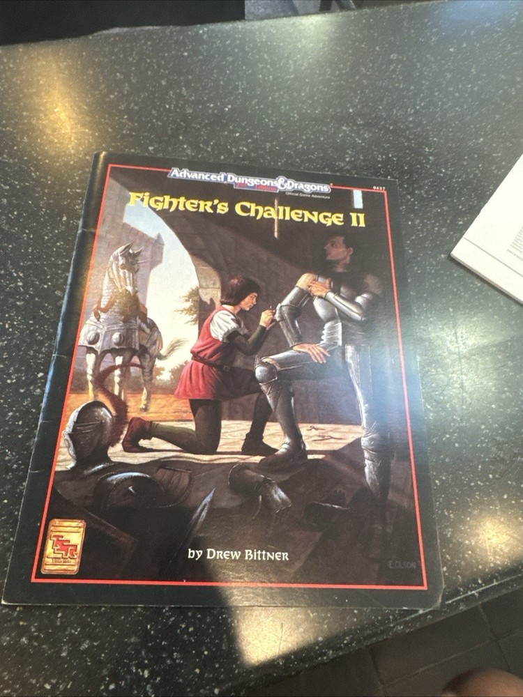 Advanced Dungeons Dragons 2nd Edition Fighters Challenge 2
