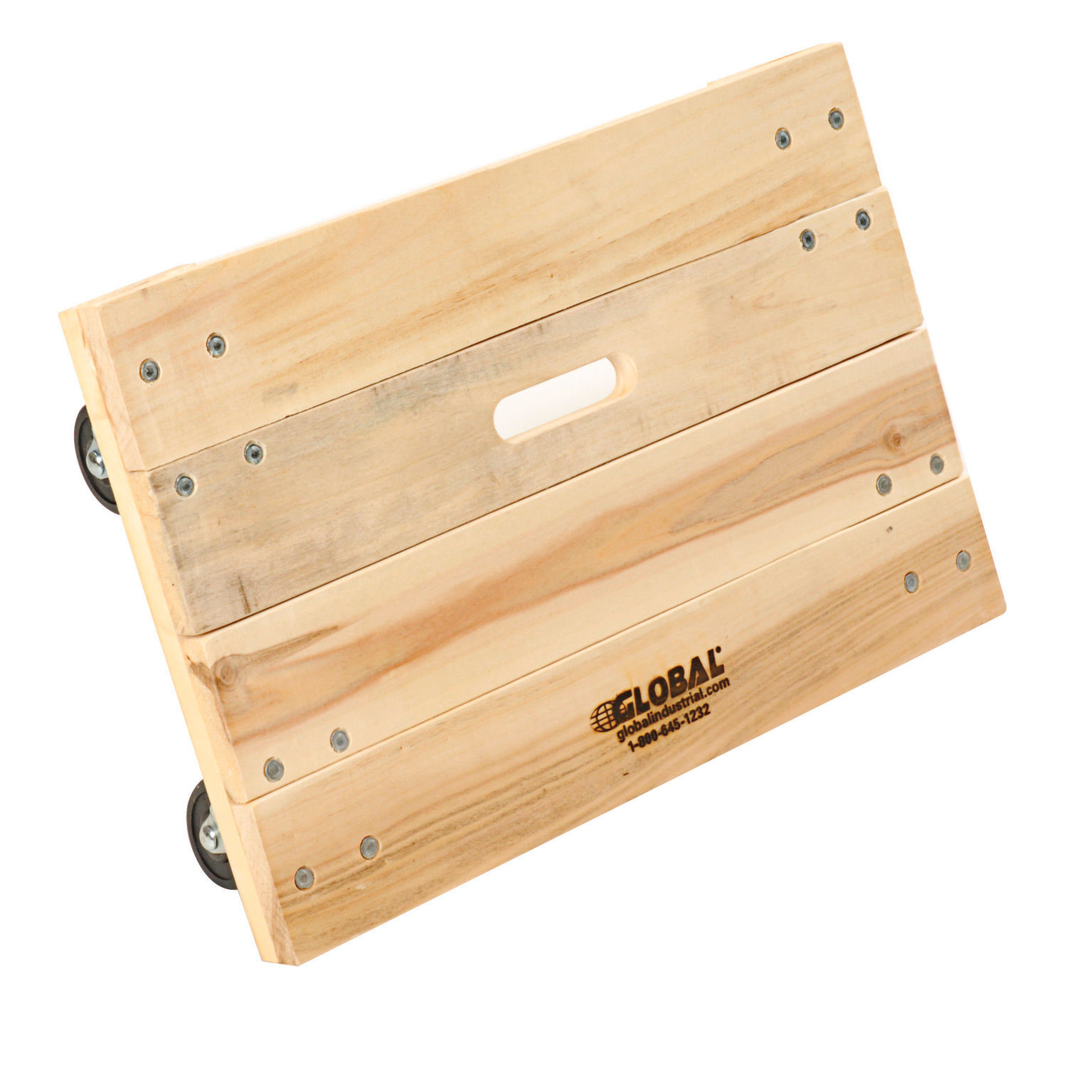 Hardwood Dolly - Solid Deck 24 x 16 1000 Lb. Capacity