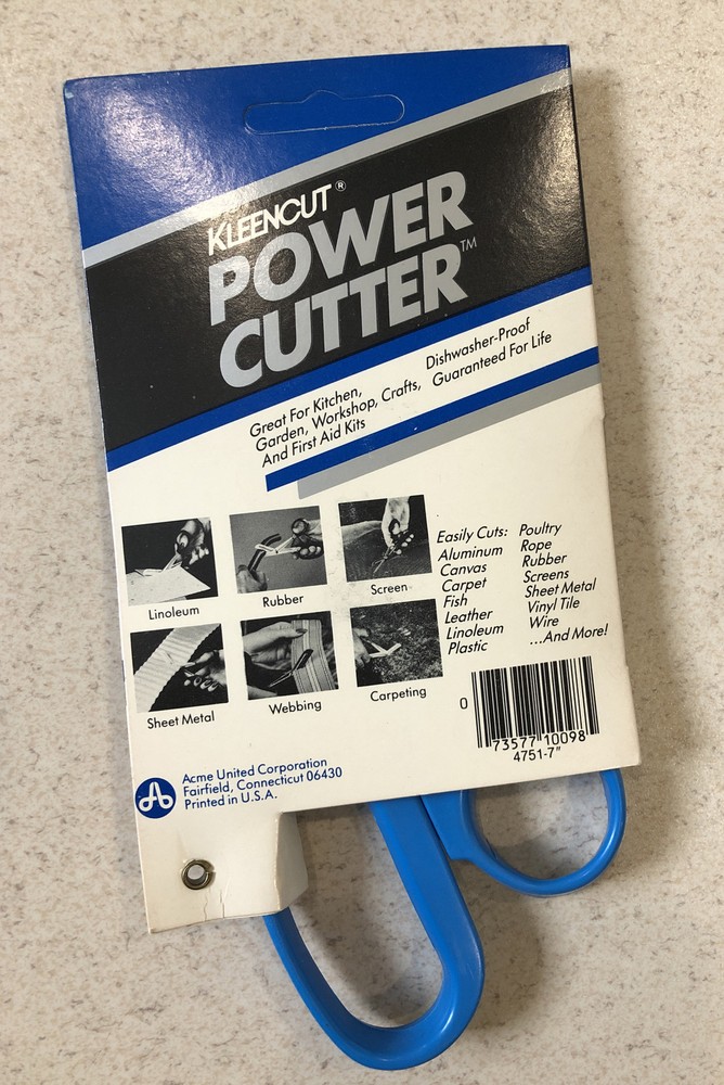 Kleencut Power Cutter Stainless Steel Scissors