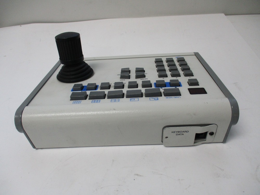 PELCO MULTIPLEXER KEYBOARD CONTROLLER, P/N KBD4000 WITH JOYSTICK.