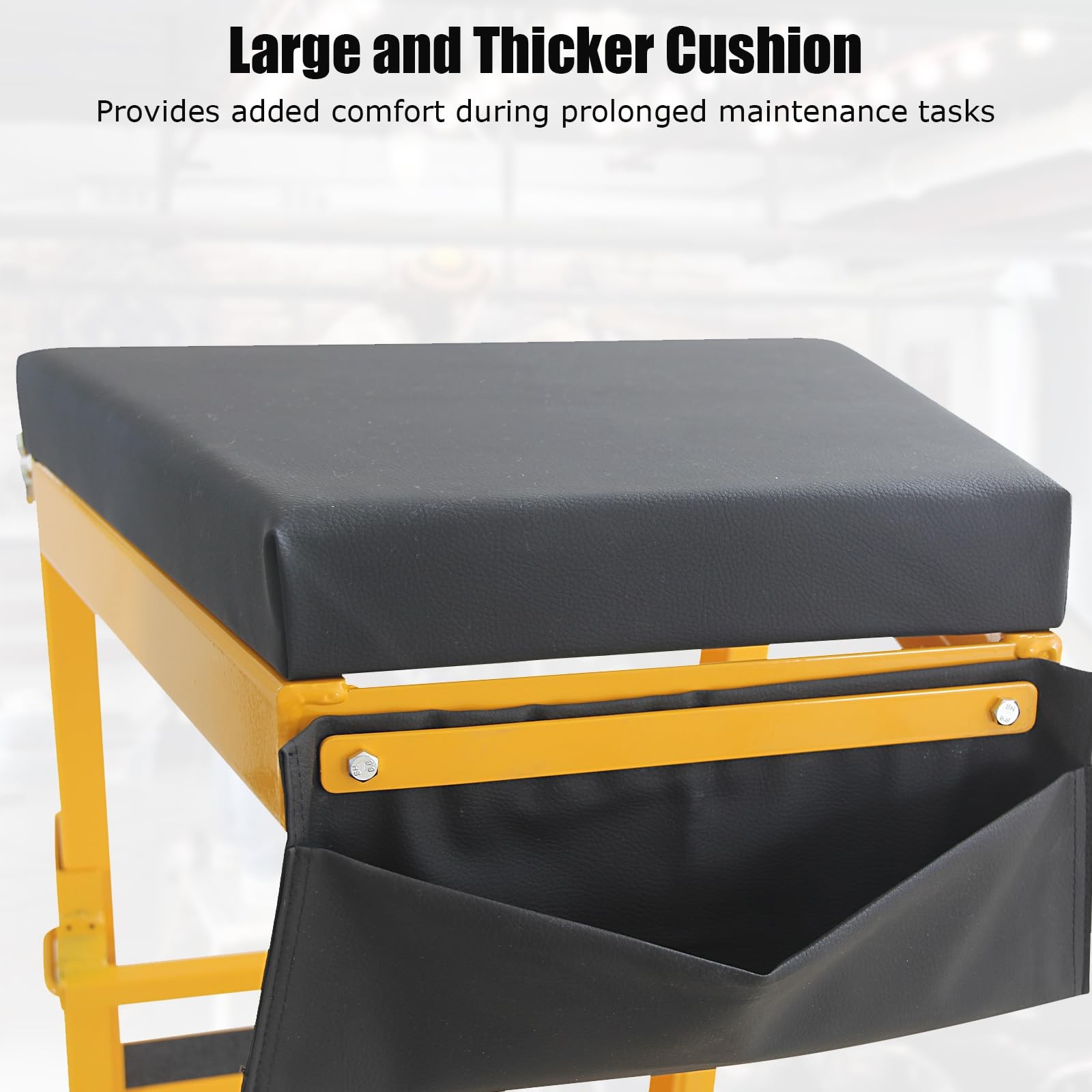 440 Lb Capacity Heavy Duty Topside Automotive Creeper Adjustable Height 48"-66"