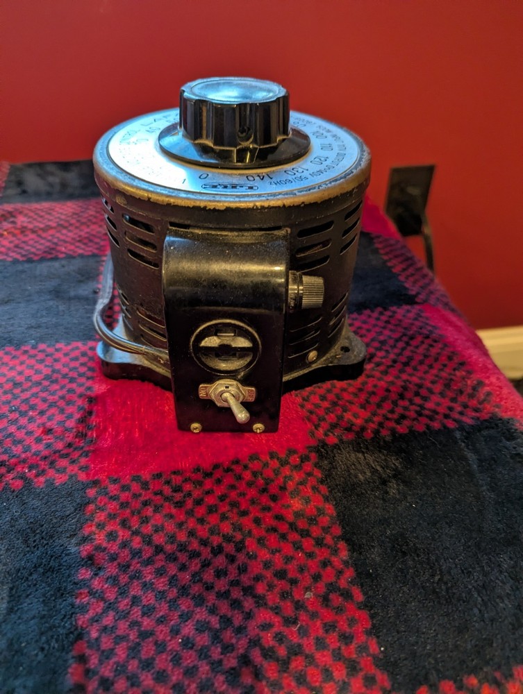 Vintage Lafayette Variable Voltage Control Variac 500W