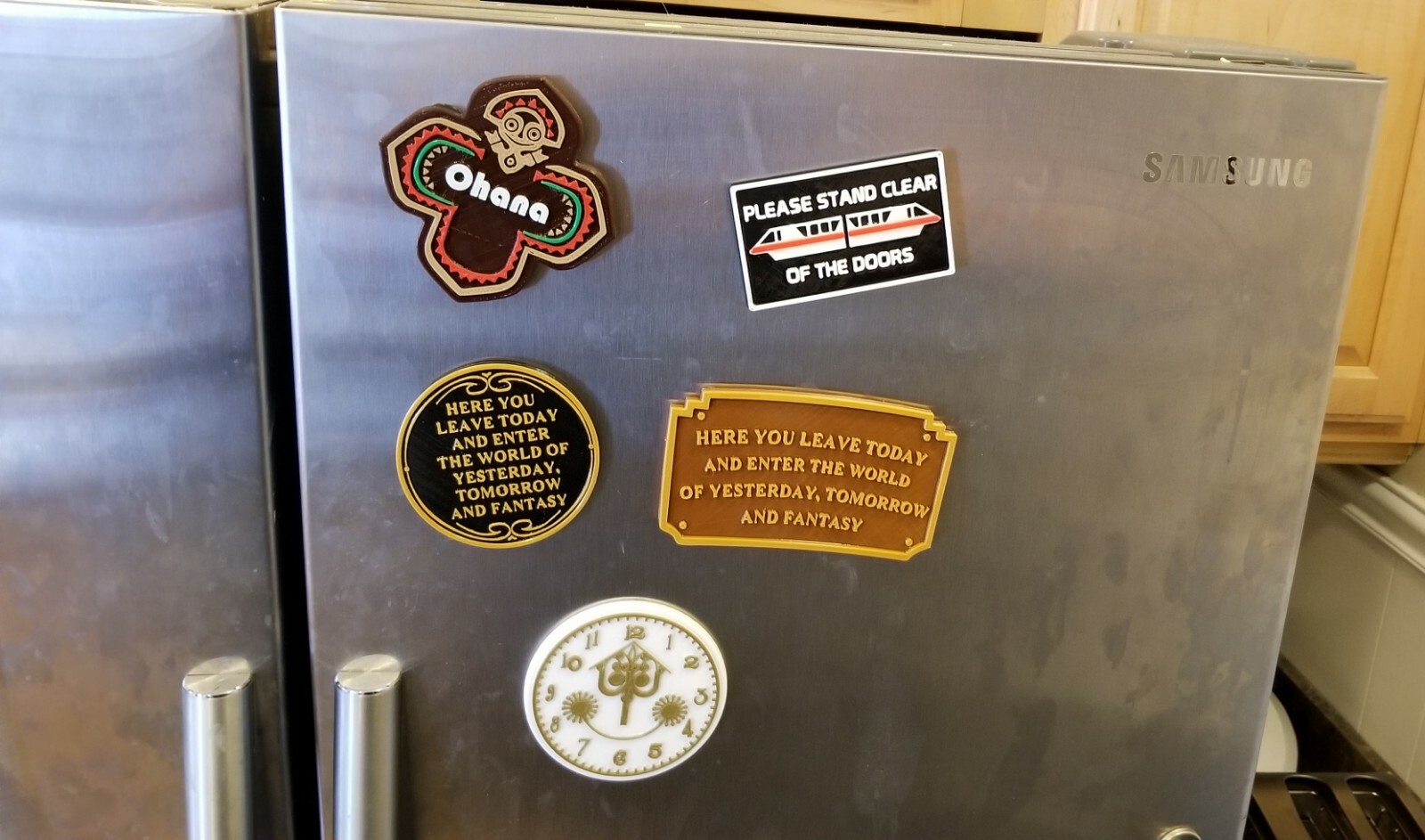 Main Street Entranceway Welcome Plaque DL Inspired Fridge / Car Magnet