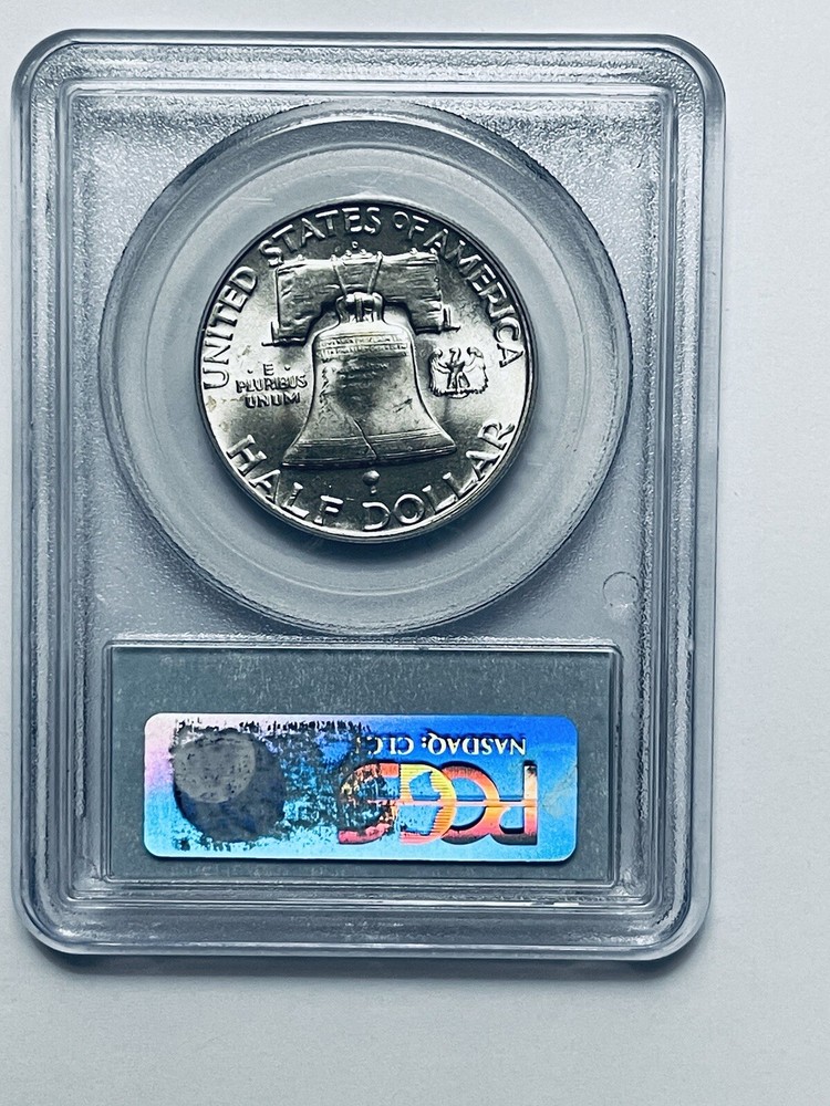 1954-D Franklin Silver Half Dollar PCGS MS64
