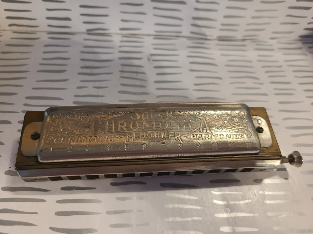 Vintage M Hohner harmonic “The Super Chromonica”