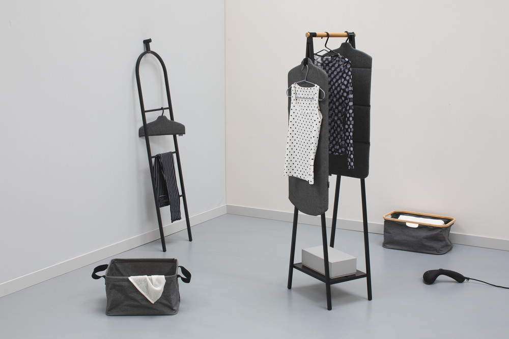 Brabantia Linn Clothes Rack, Compact - Black