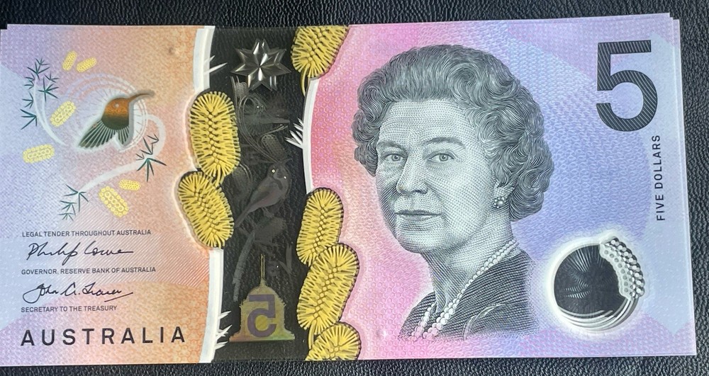 2018 $5 CA18 Uncirculated Australian Five Dollar Banknote General Prefix CA 18