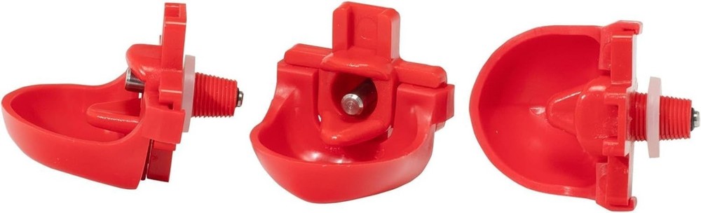 Efficient Poultry Watering System - 20 Horizontal Nipples with Dribble Dishes