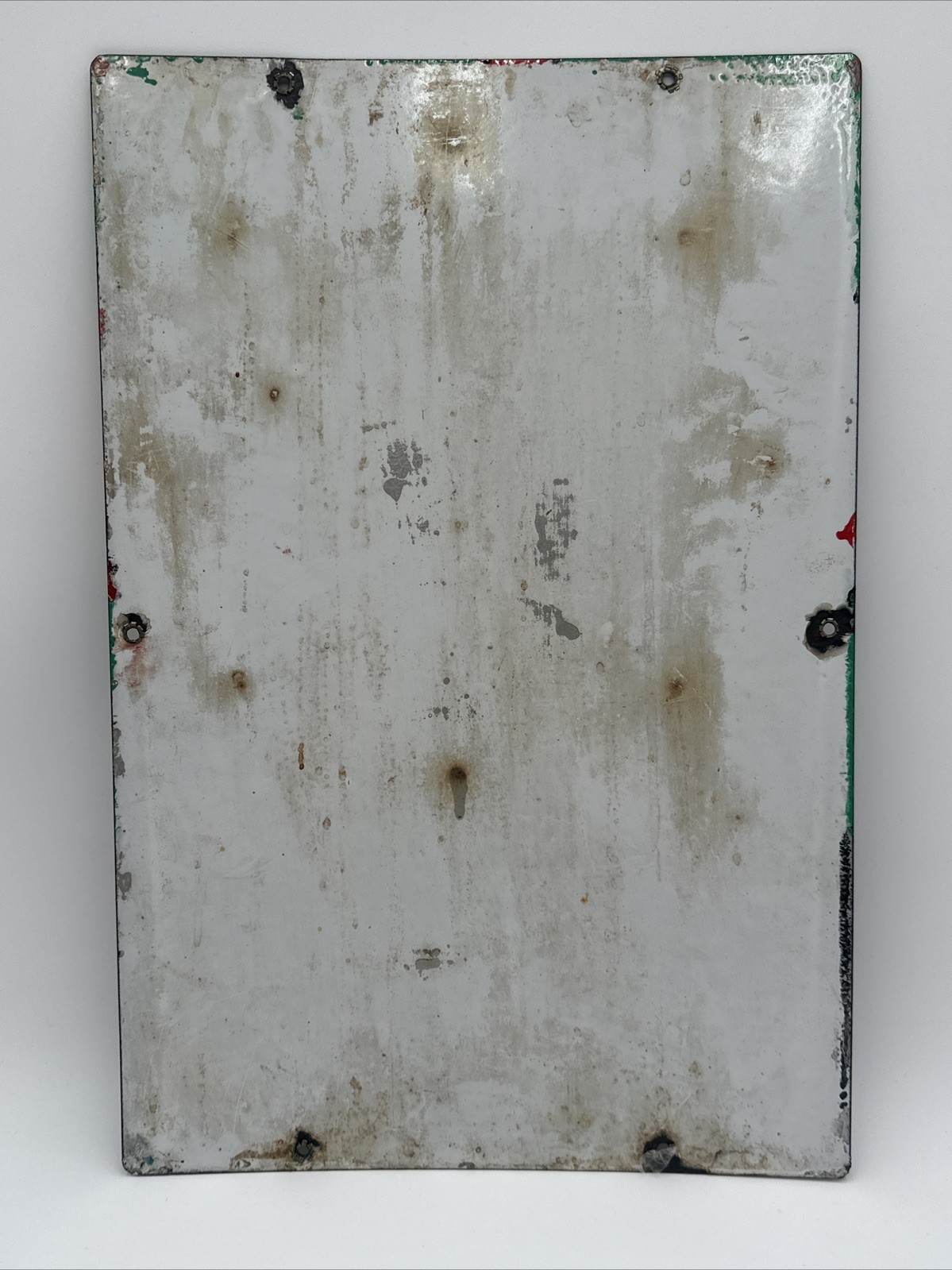 Vintage Texaco Sky Chief Gasoline Metal Sign 1947 12x18 Used