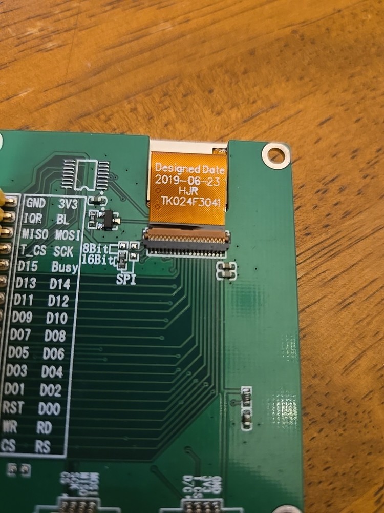 2.4" IPS TFT LCD Display Module ILI9341/ST7789 240X320 W/SPI/8bits/16bits Interf