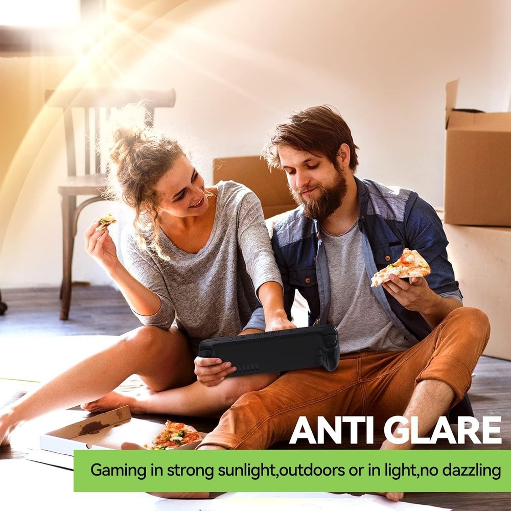 Touch Sensitive Anti-Glare Screen Protector for Steam Deck 7.0 & OLED - 2 Count