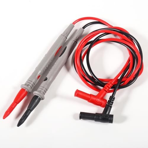 2 Sets Test Leads 1000V 20A Ultra-Sharp Test Probe Lead for Multimeter Meter