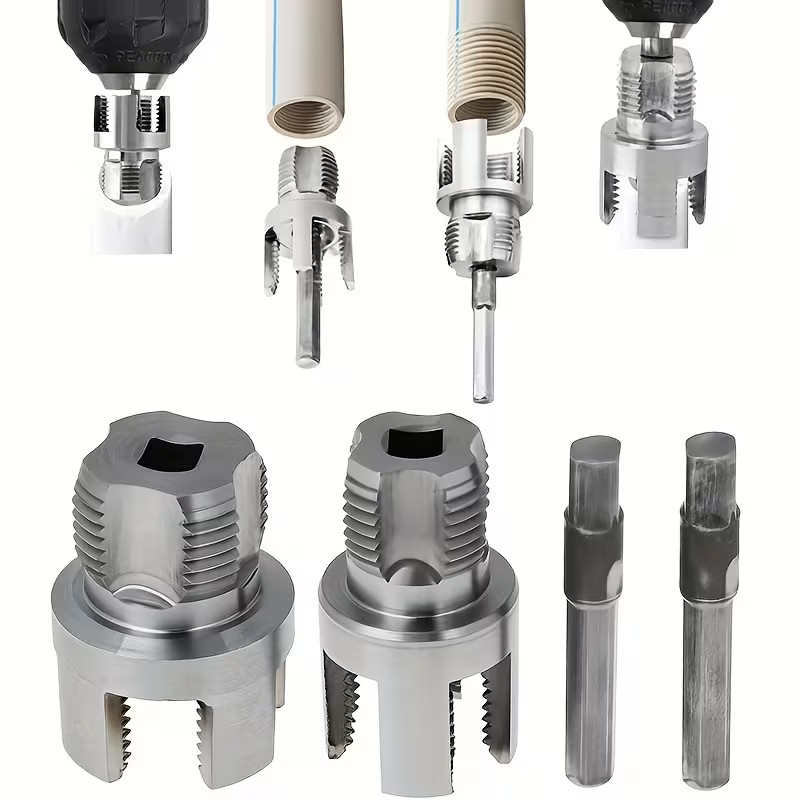 1/2'' & 3/4'' Integrated Internal & External Pipe Threading Tool for PPR PVC MPP