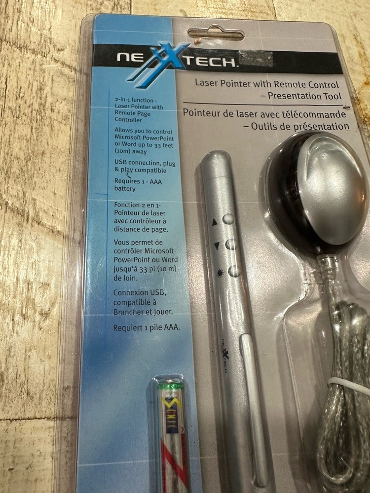 Nexxtech Laser Pointer Remote Control Tool Business Office Presentaion New