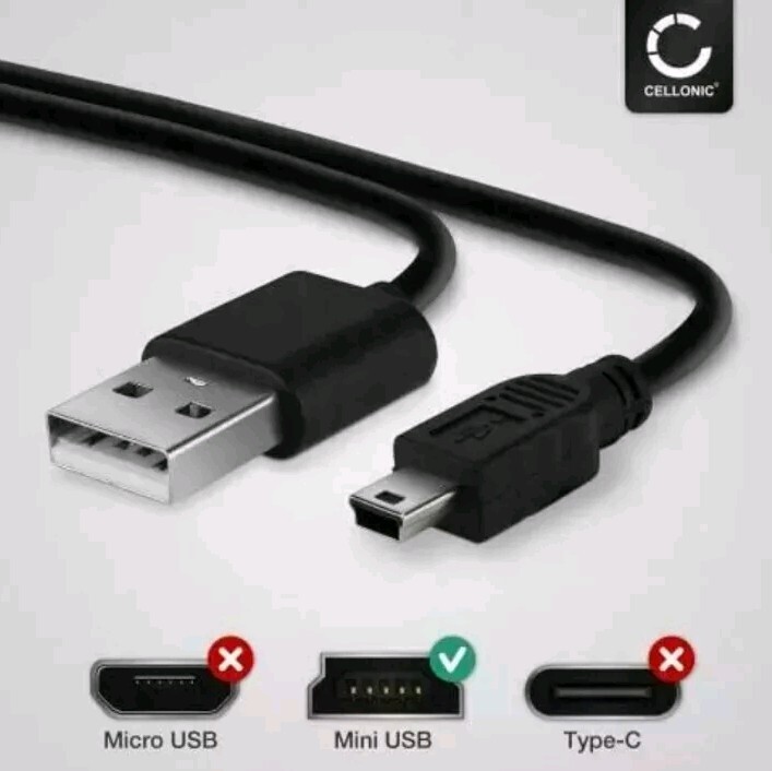 USB Cable Data Sync Charge Data Lead For NextBase InCarCam 512GW Dash Cam 1.8 M