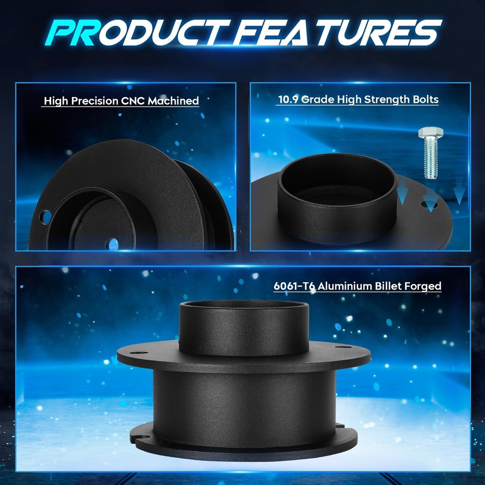 2" Front Leveling Lift Kit Compatible with 2014-2020 Ram Height