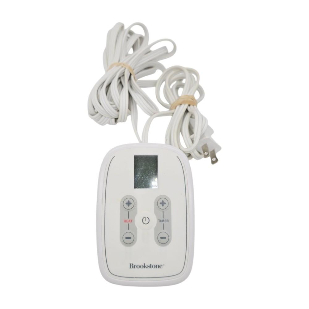 Brookstone Heated Blanket Controller LL-A16-10BQ Adjustable Auto Off Plastic