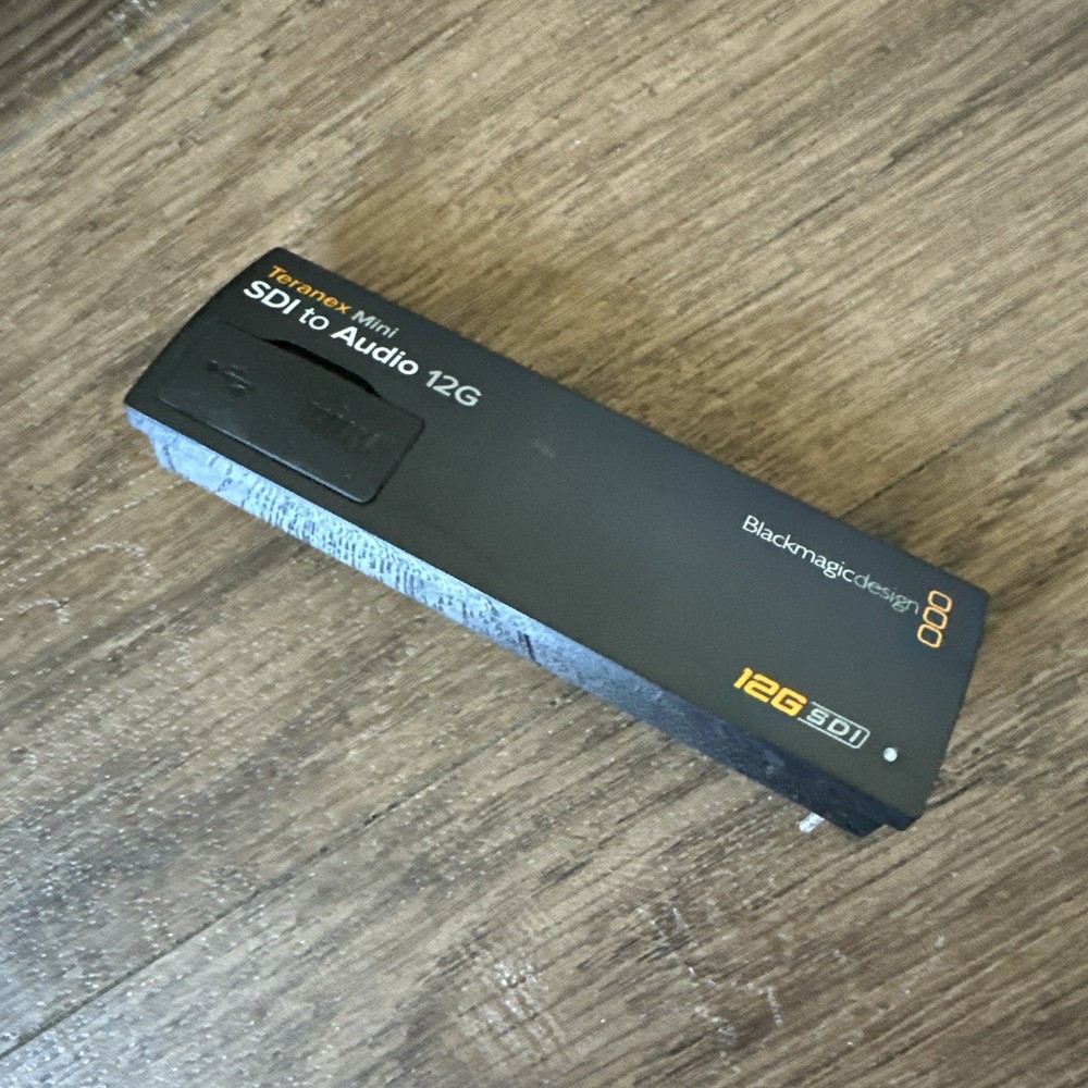 Panel for Blackmagic Design Teranex Mini SDI To Audio 12G