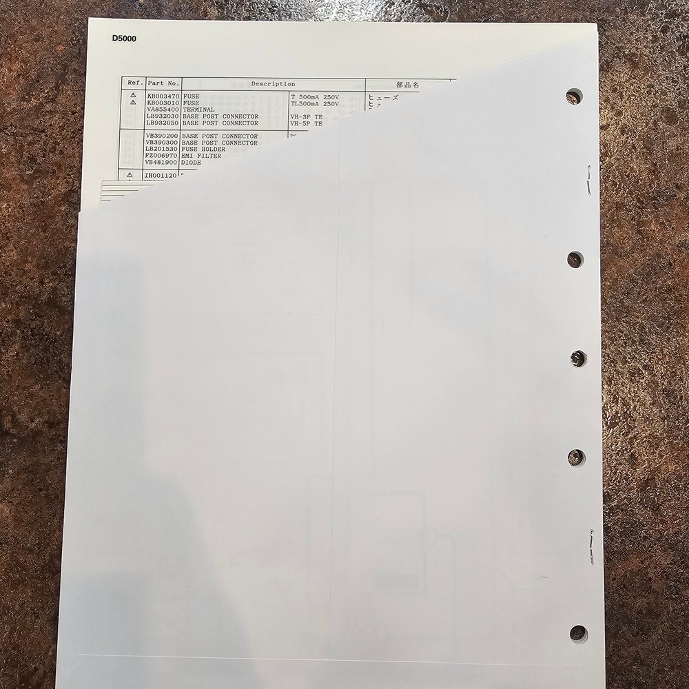 D5000 service manual