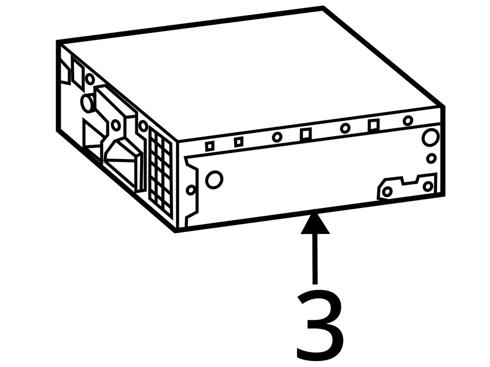 CONTROL PANEL OEM 10-17 A5 AUDI 1YR WRNTY