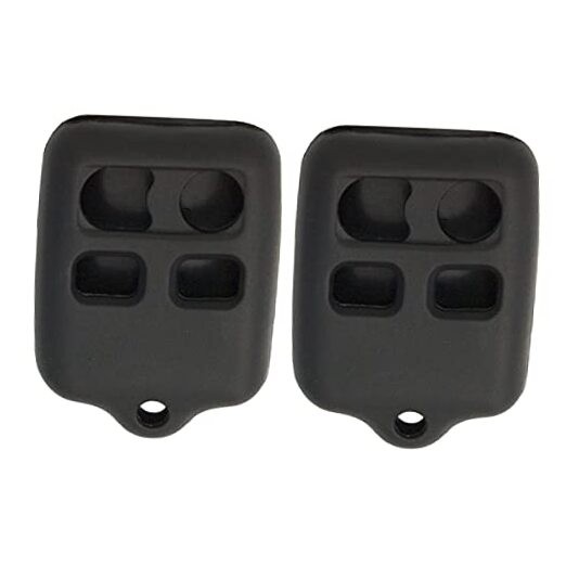 Replacement for New Silicone Cover Protective Cases for 4 Button Remote Black