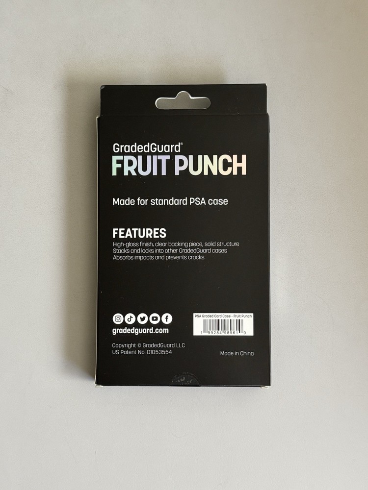 GradedGuard PSA Graded Card Case Guard Protector FRUIT PUNCH Limited Edition