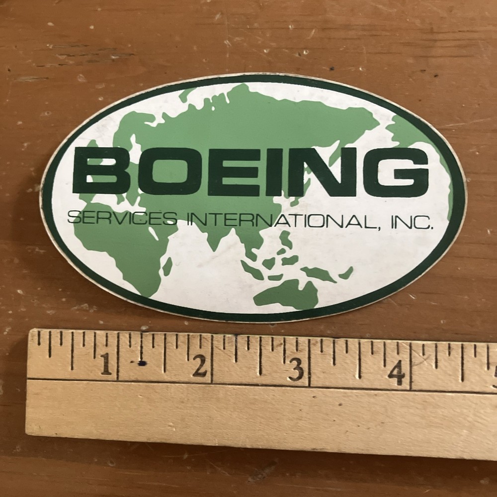 Boeing Sticker Vintage