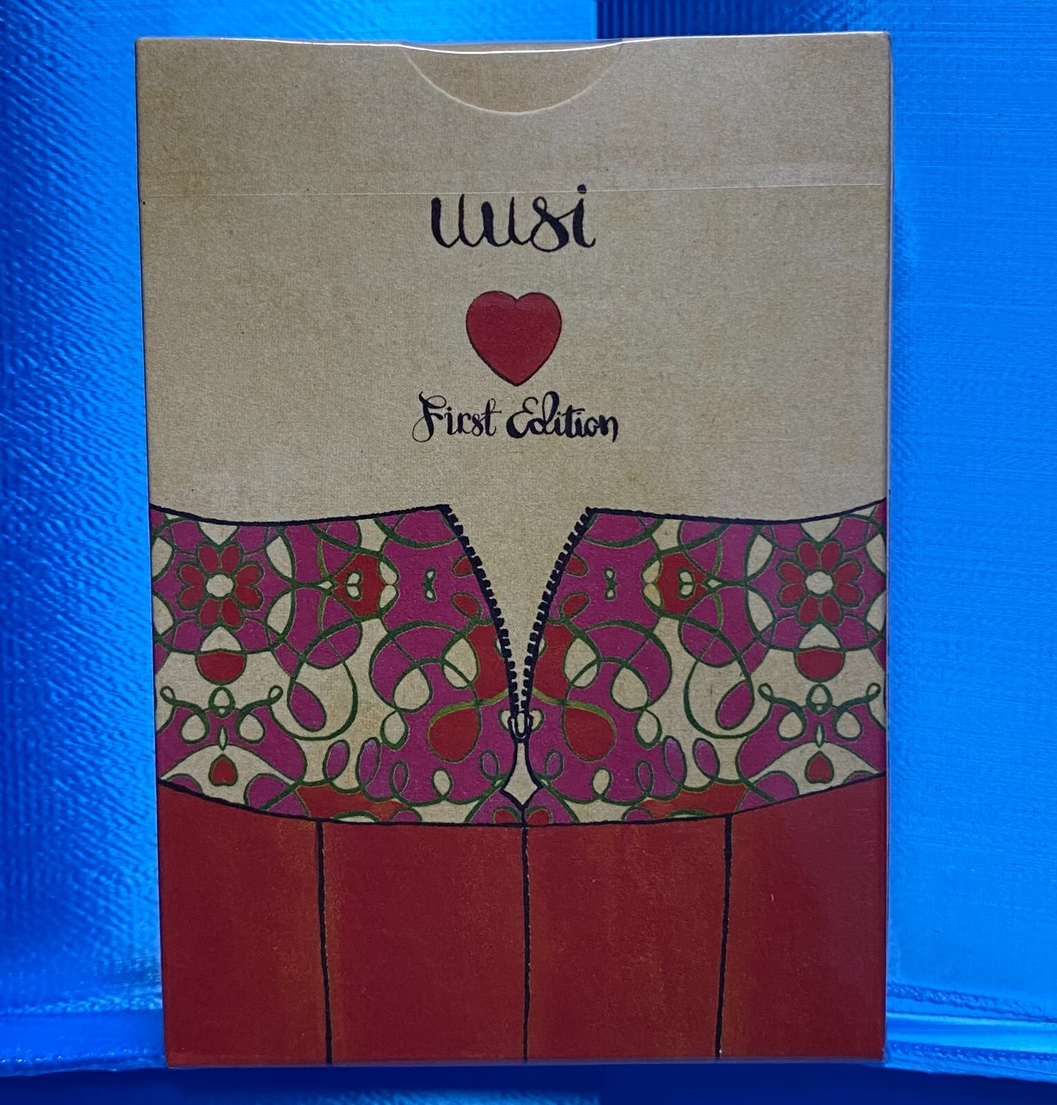 Red Hotcakes First Edition Playing Card Deck~UUSI~Free Shipping