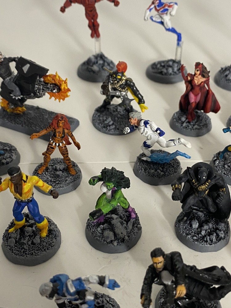 Marvel Superhero #2 Custom painted miniatures Rare Wizkid E2