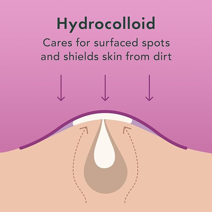 Rael Hydrocolloid Pimple Patches, Acne Patch Overnight Spot Cover (52 Count)