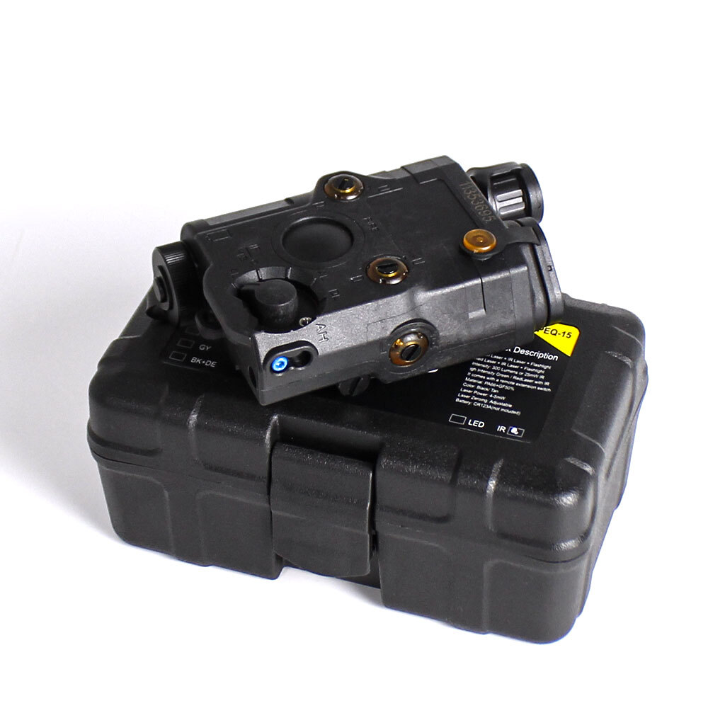 SOTAC PEQ-15 Tactical Weapon Light with IR/Green Laser, New