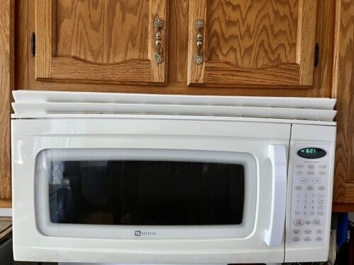 MMV1153AAW White Replacement Handle for Maytag Microwave