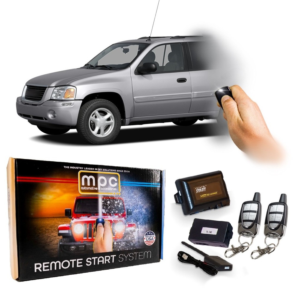 1-Button Remote Start Kit For 2002-2008 GMC Envoy - Prewired
