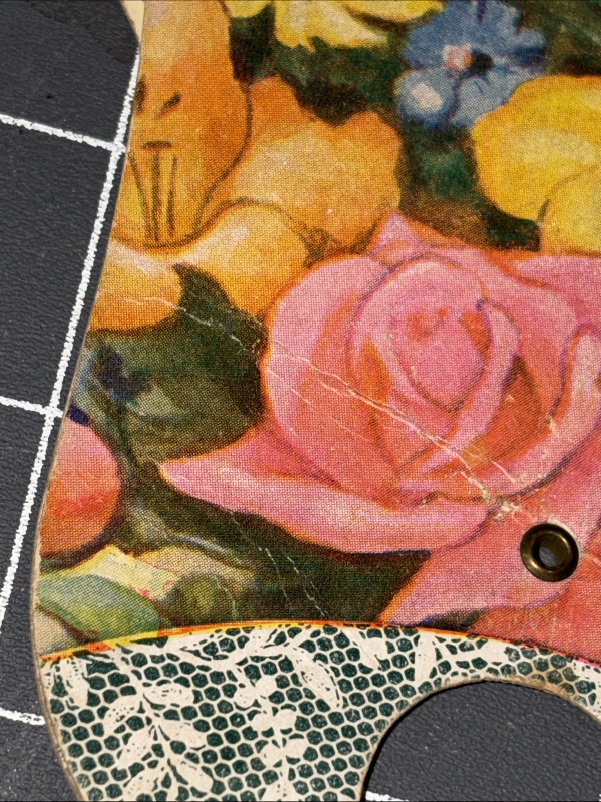 Vintage Lot Of 3 Advertising Cardboard Handheld Fans