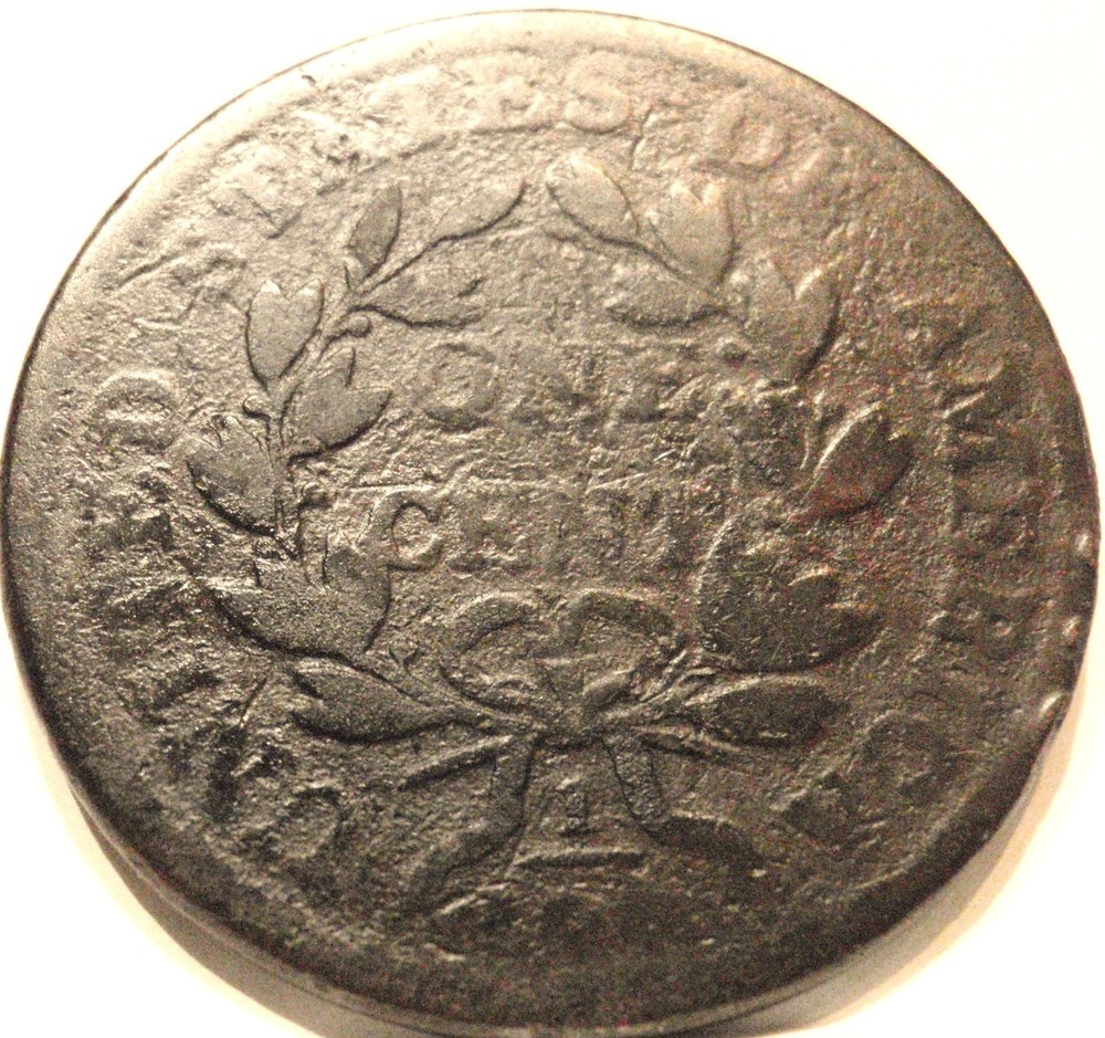 1802 Normal Reverse Draped Bust Large Cent GOOD/VG Coin Nice Example!