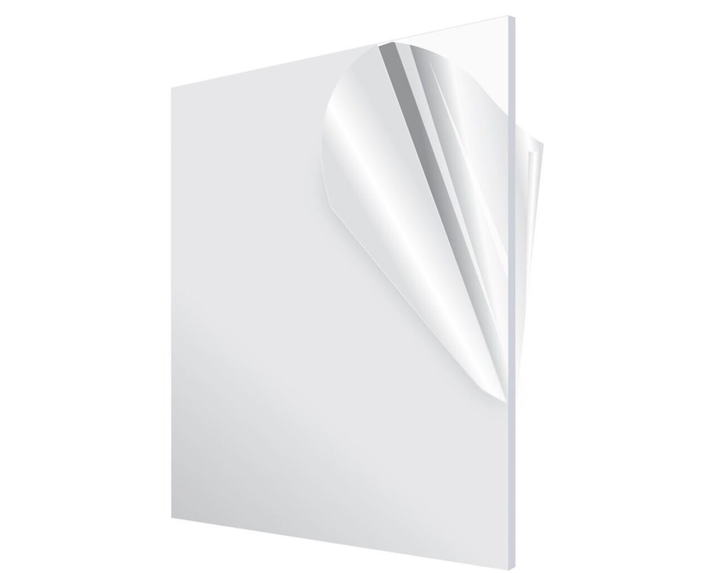 CLEAR ACRYLIC PLEXIGLASS 1/8" PLASTIC SHEET PICK YOUR SIZE ^