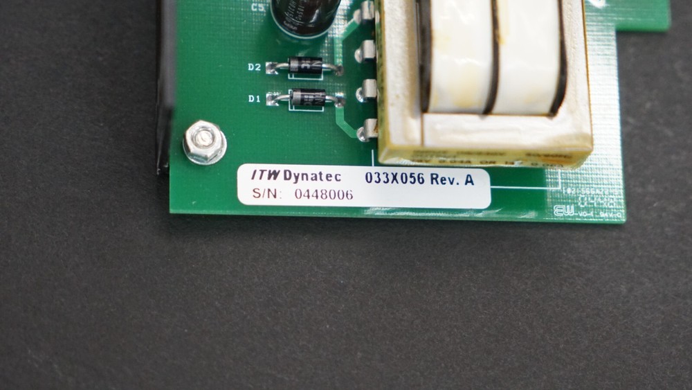 ITW Dynatec 033X056 Temperature Control Interface Module, Rev. A