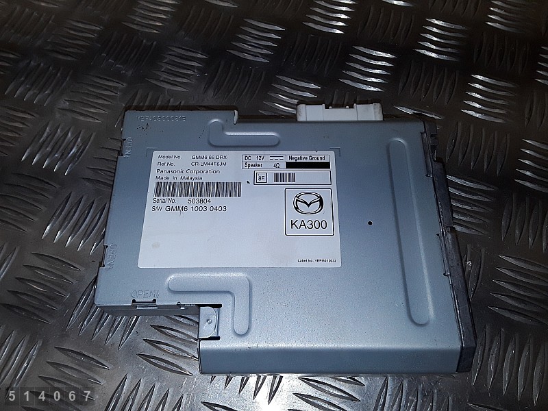 2015 MAZDA 6 ECU CONTROL UNIT GMM666DRX