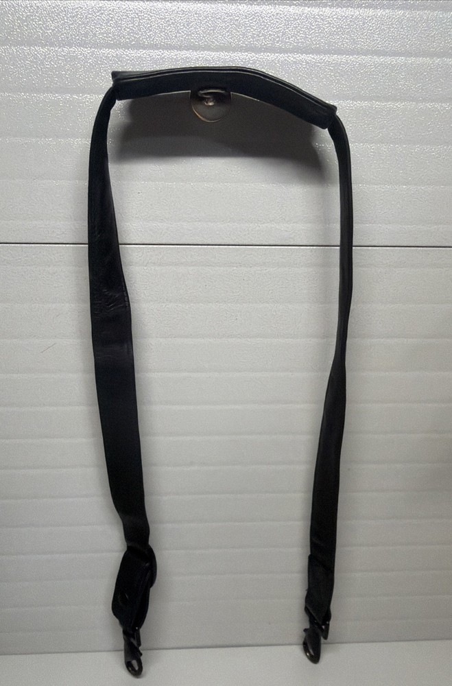 Vintg. Genuine Leather Replacement Shoulder Padded Adjust Leather Strap (Scully)