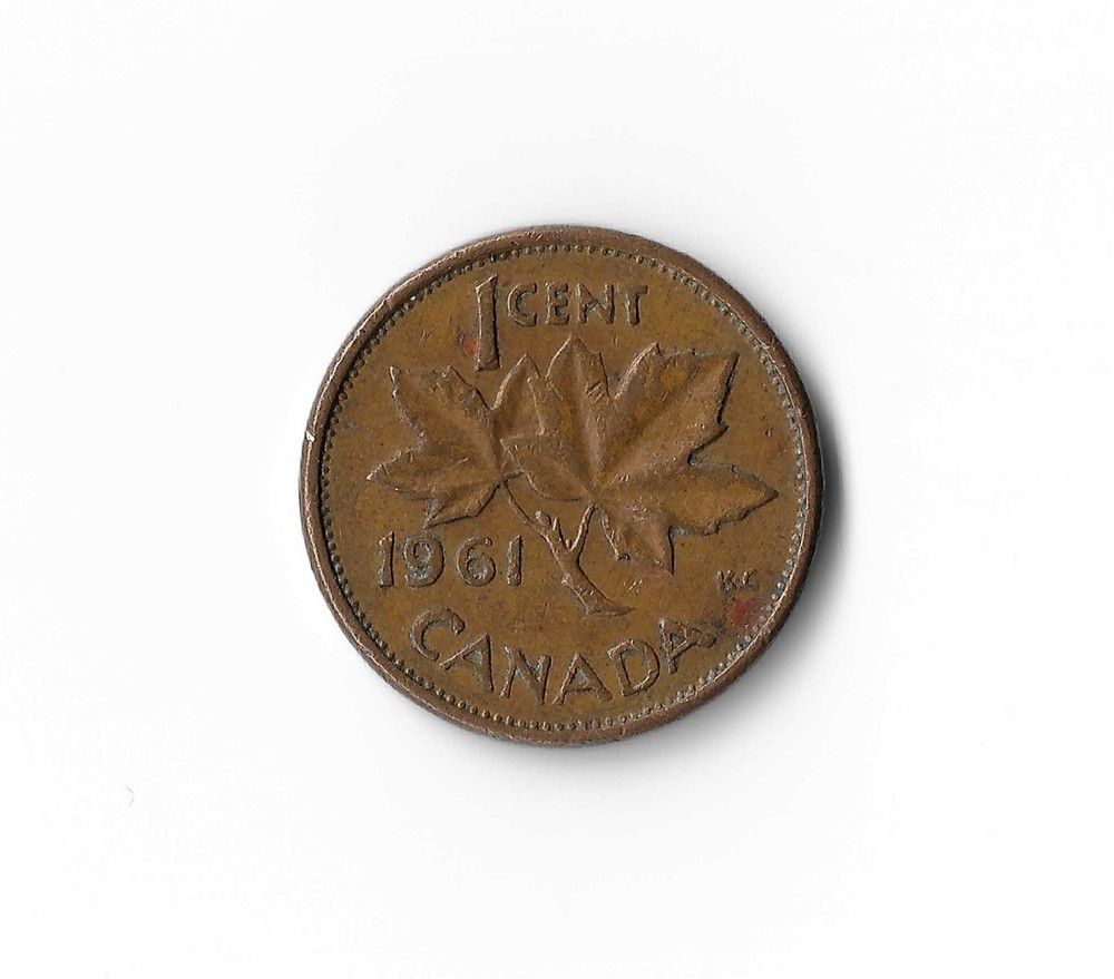 1961 Canada - 1 Cent - 846 - Bronze - 3.2g