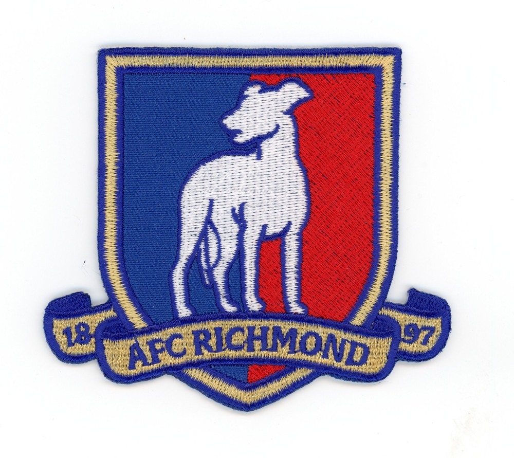 Ted Lasso AFC Richmond Patch – Full Color – Embroidered Iron-On Badge