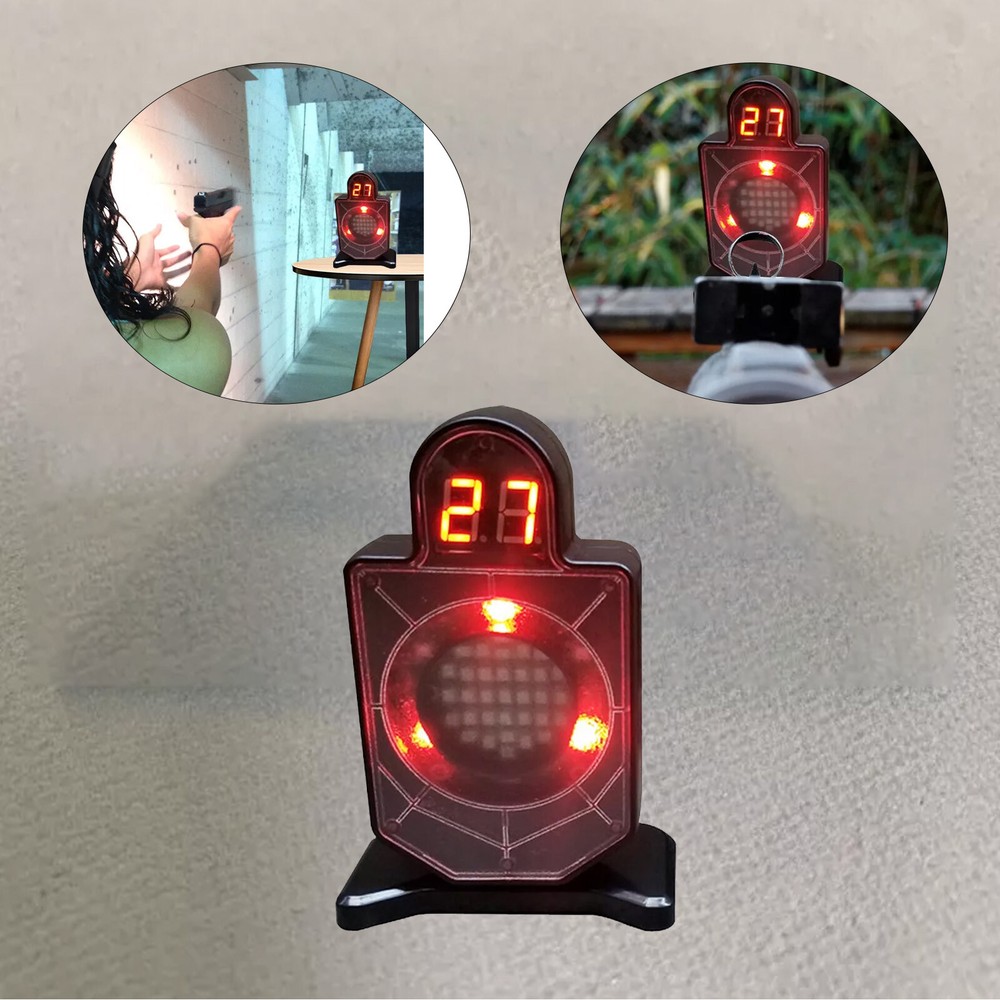 Electronic Laser Target Dry Fire Training Laser Induction Counting With light