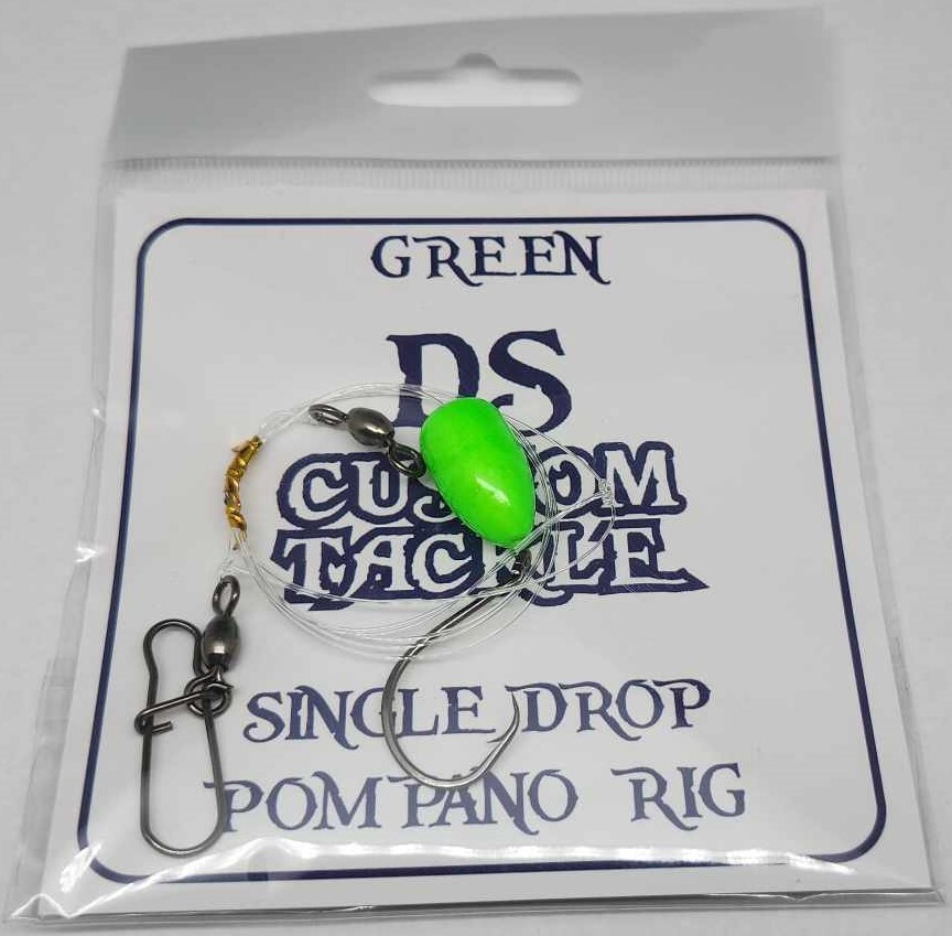 Single Drop Pompano Rig with bullet float