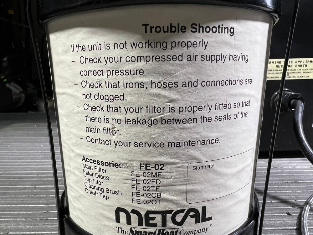 Metcal OKI FE-02 Pneumatic Fume Extractor