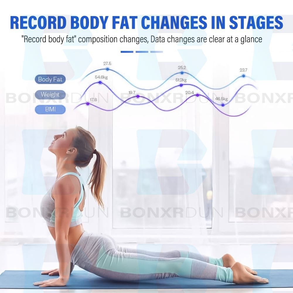 Human-Body Composition Analyzer BMI Body Fat Meter Body Element Analyzer+Printer