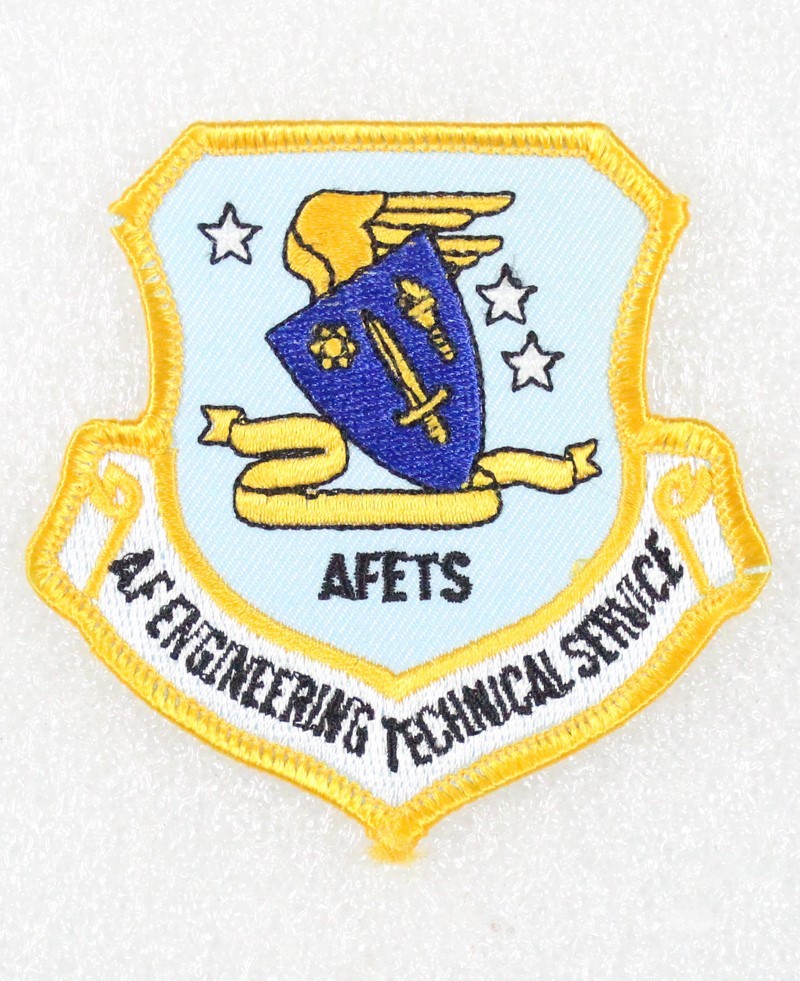 USAF Air Force Patch: Engineering Technical Service
