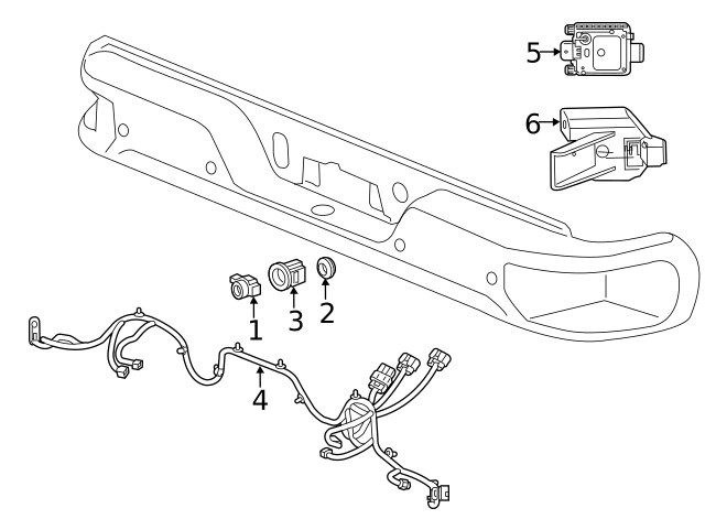Genuine GM Harness 86807474