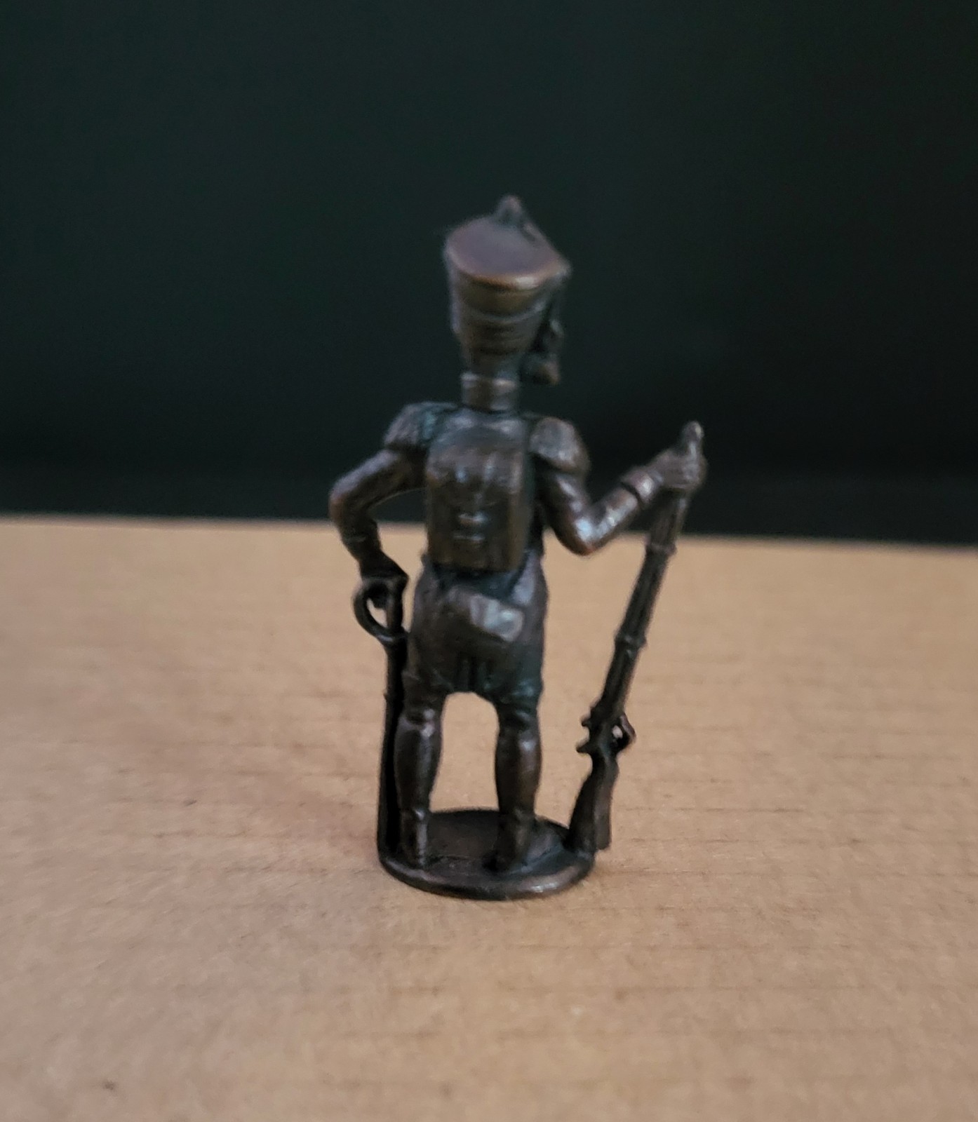 Vintage Napoleonic French Foot War Soldier 1.5" Metal Figure