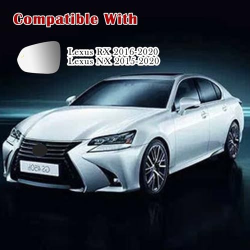 Blind Spot Detection Driver Side Mirror Replacement for Left (Driver Side)